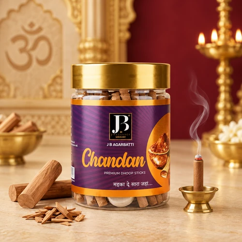 JB Agarbatti Chandan Premium Dhoop Sticks